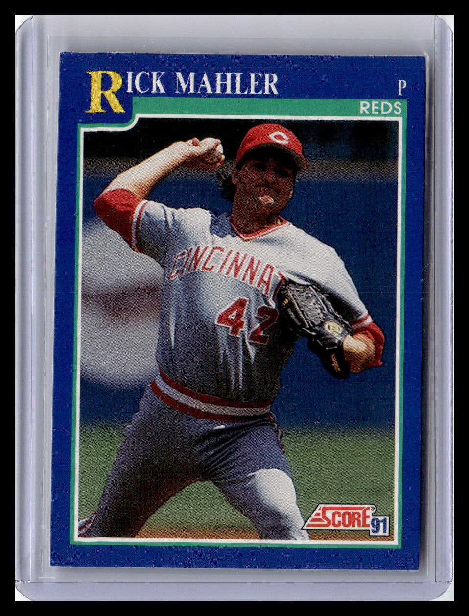 1991 Score #464 Rick Mahler