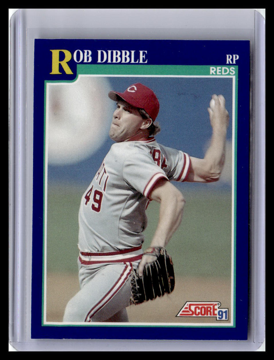 1991 Score #17 Rob Dibble