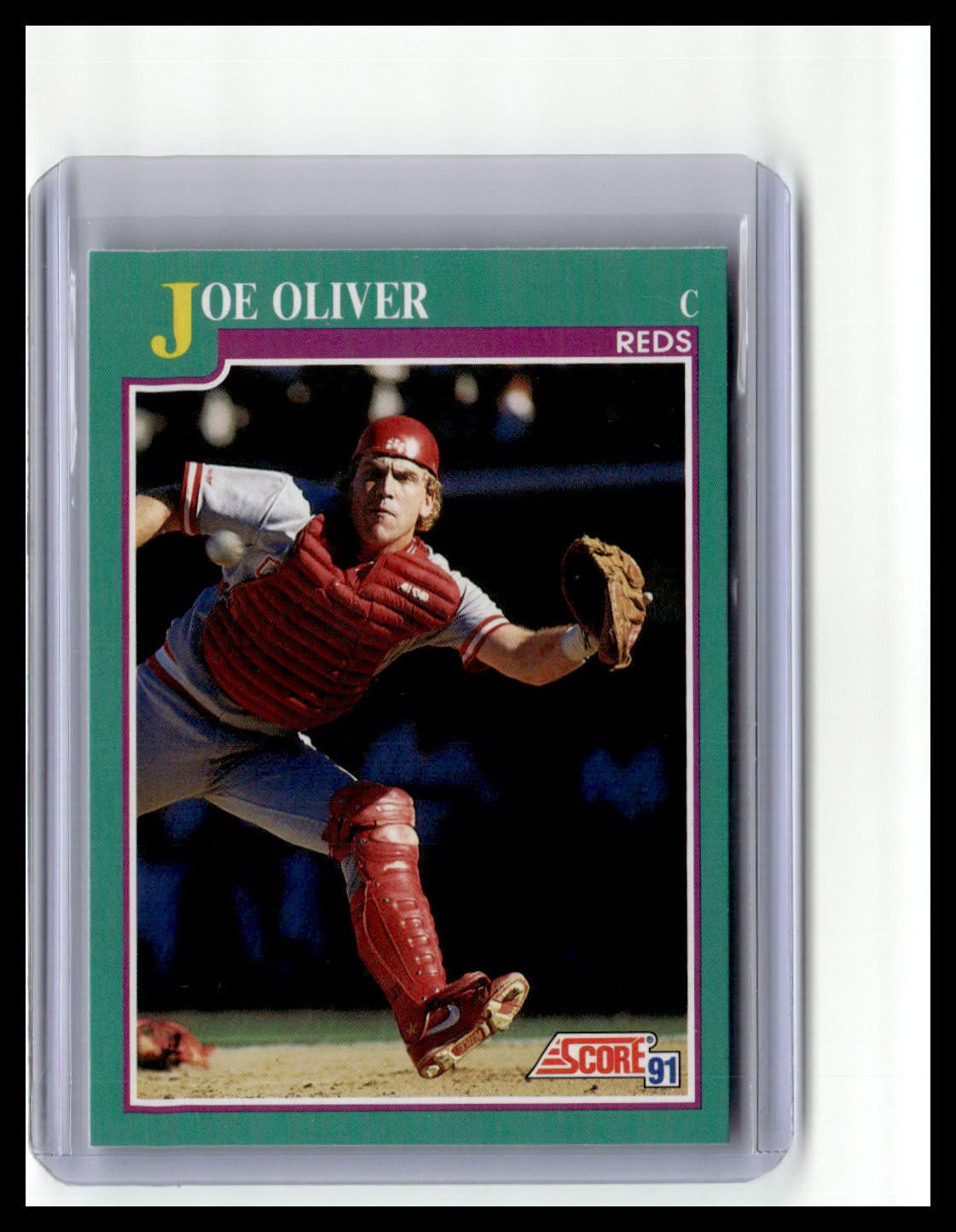 1991 Score #620 Joe Oliver