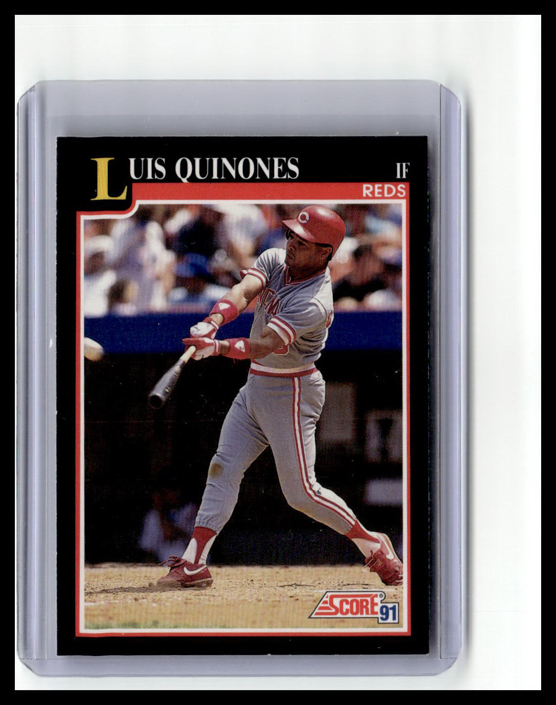 1991 Score #822 Luis Quinones