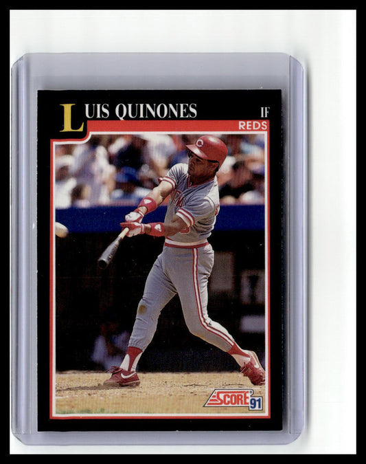 1991 Score #822 Luis Quinones