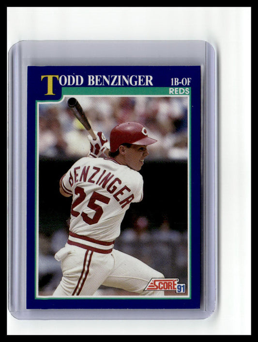 1991 Score #90 Todd Benzinger