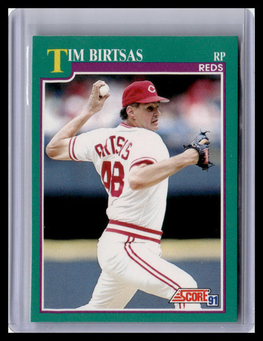 1991 Score #648 Tim Birtsas