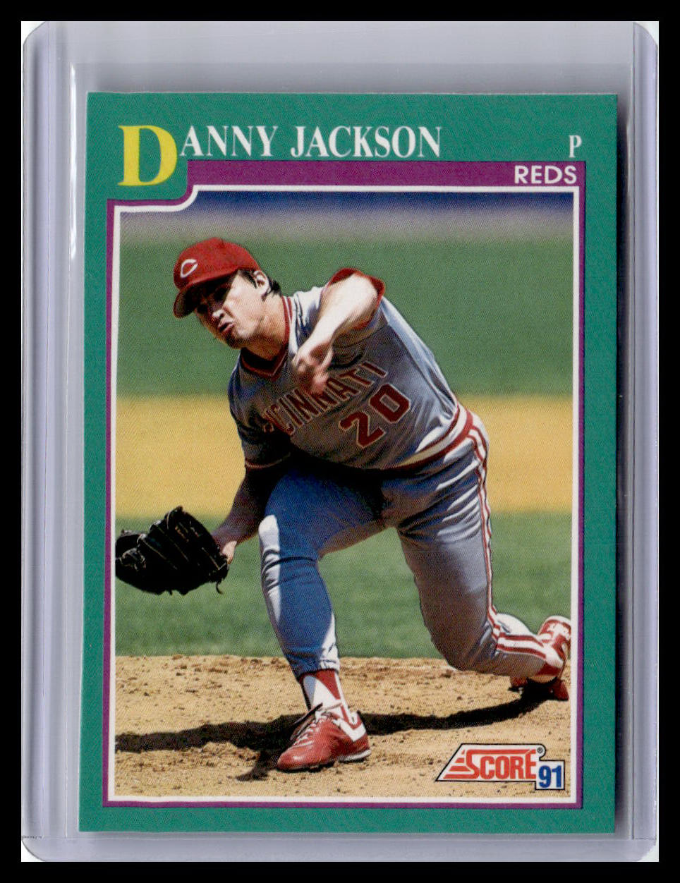 1991 Score #601 Danny Jackson