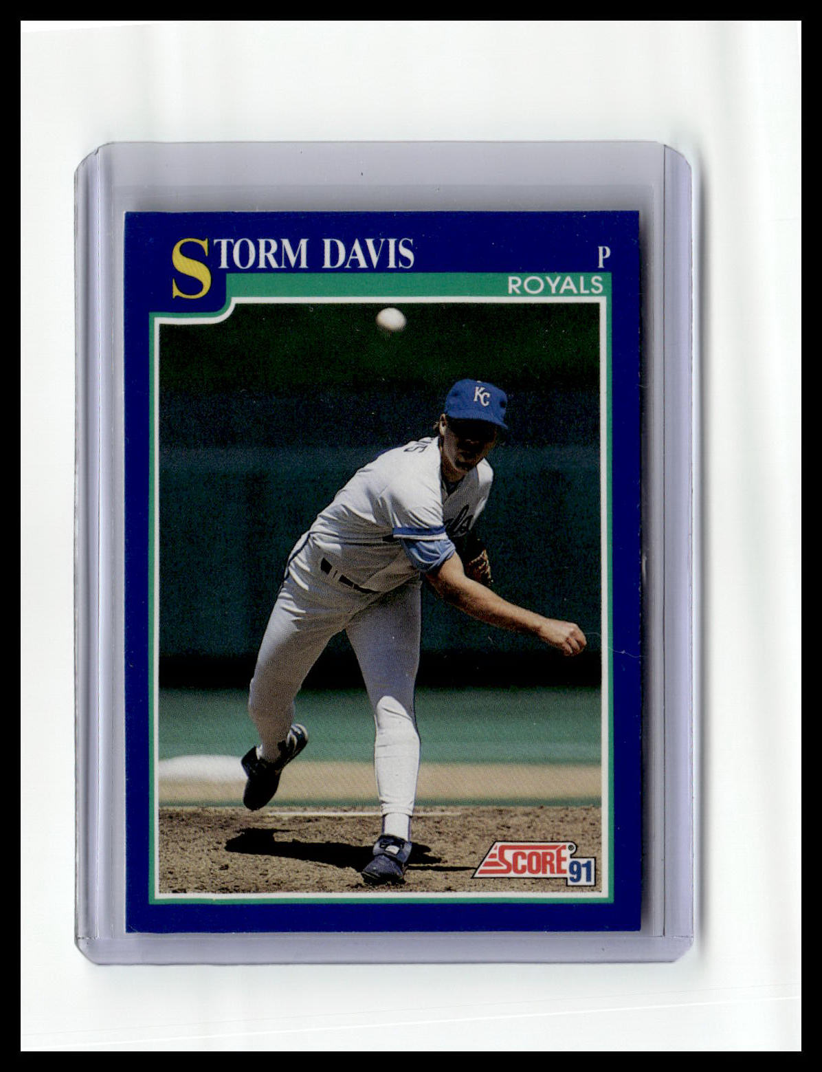 1991 Score #511 Storm Davis