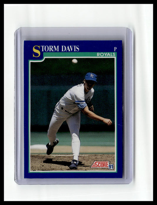 1991 Score #511 Storm Davis