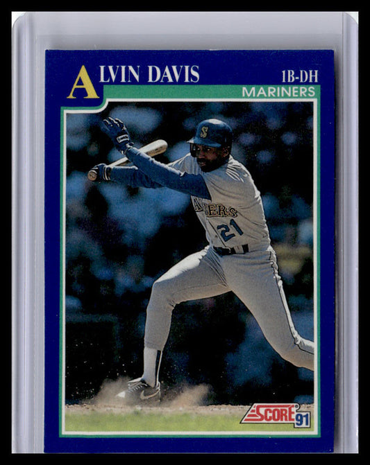 1991 Score #482 Alvin Davis
