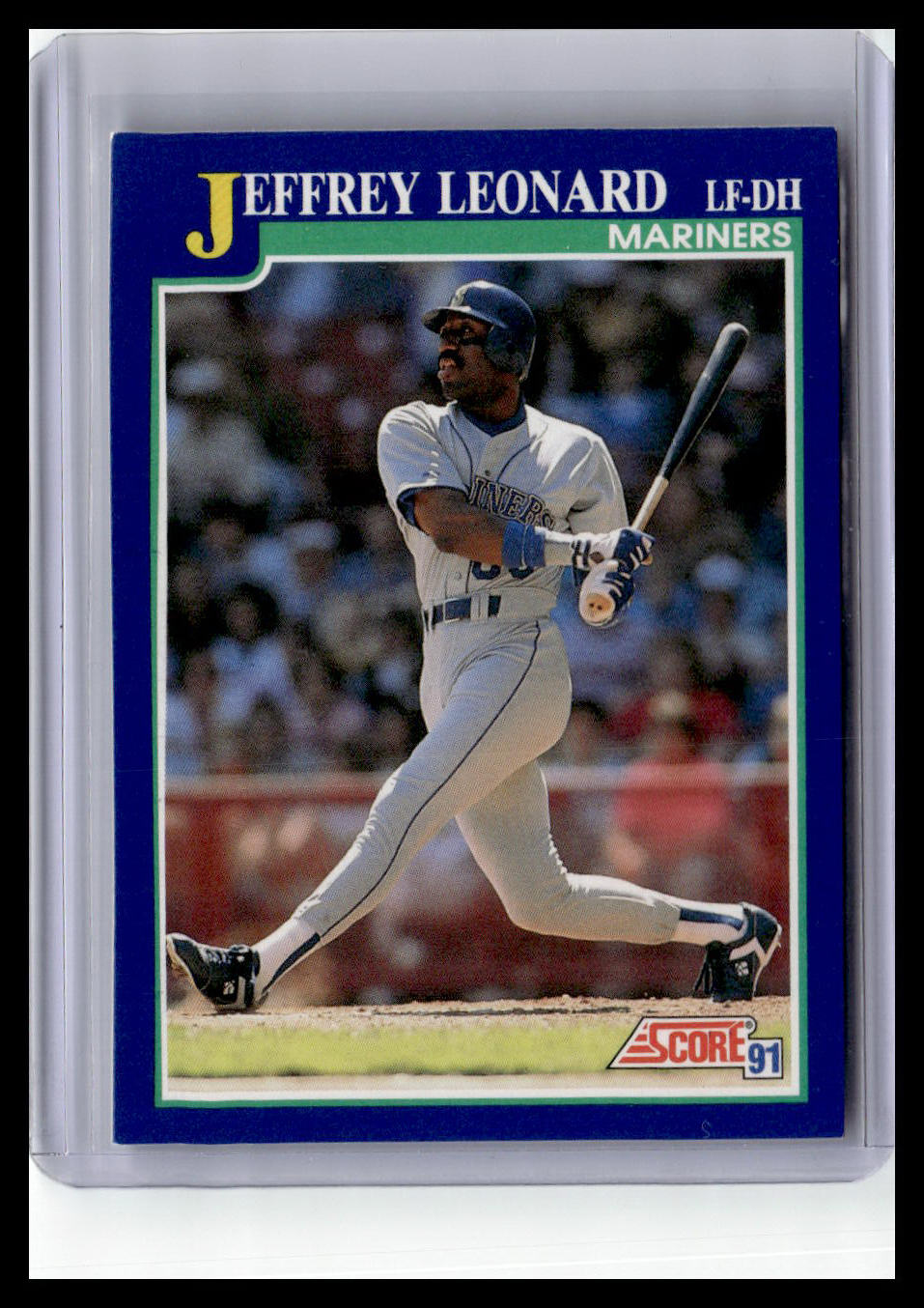 1991 Score #44 Jeffrey Leonard