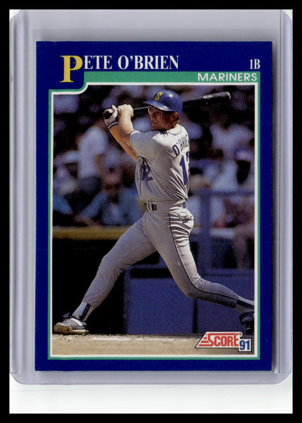 1991 Score #509 Pete O'Brien