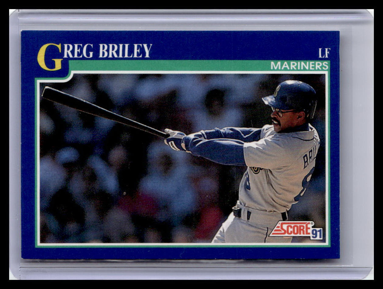 1991 Score #494 Greg Briley
