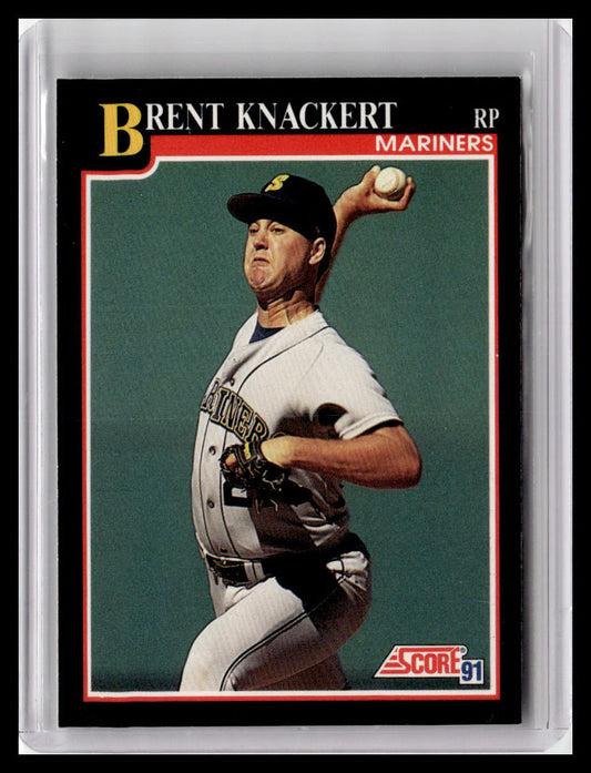 1991 Score #774 Brent Knackert