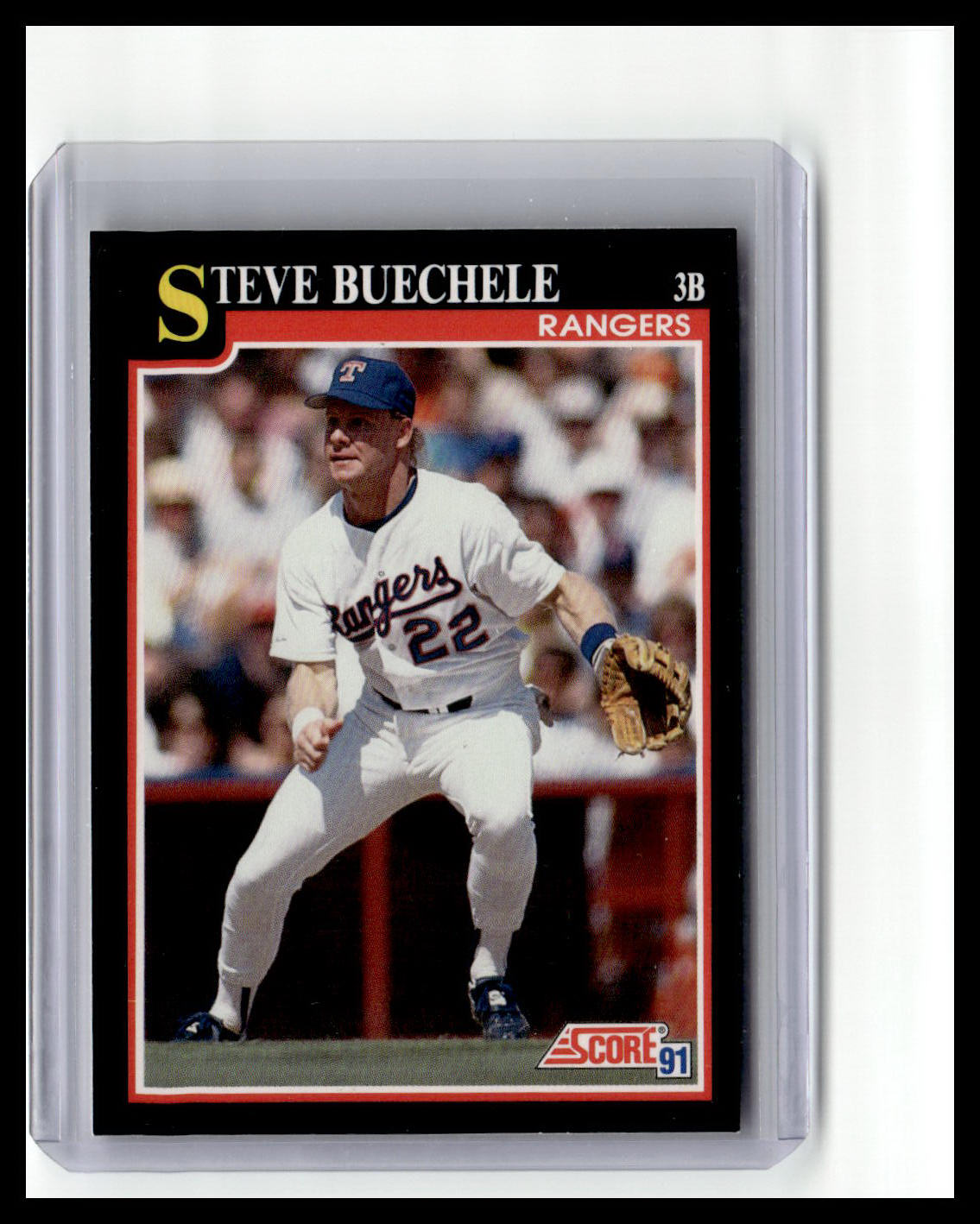 1991 Score #257 Steve Buechele