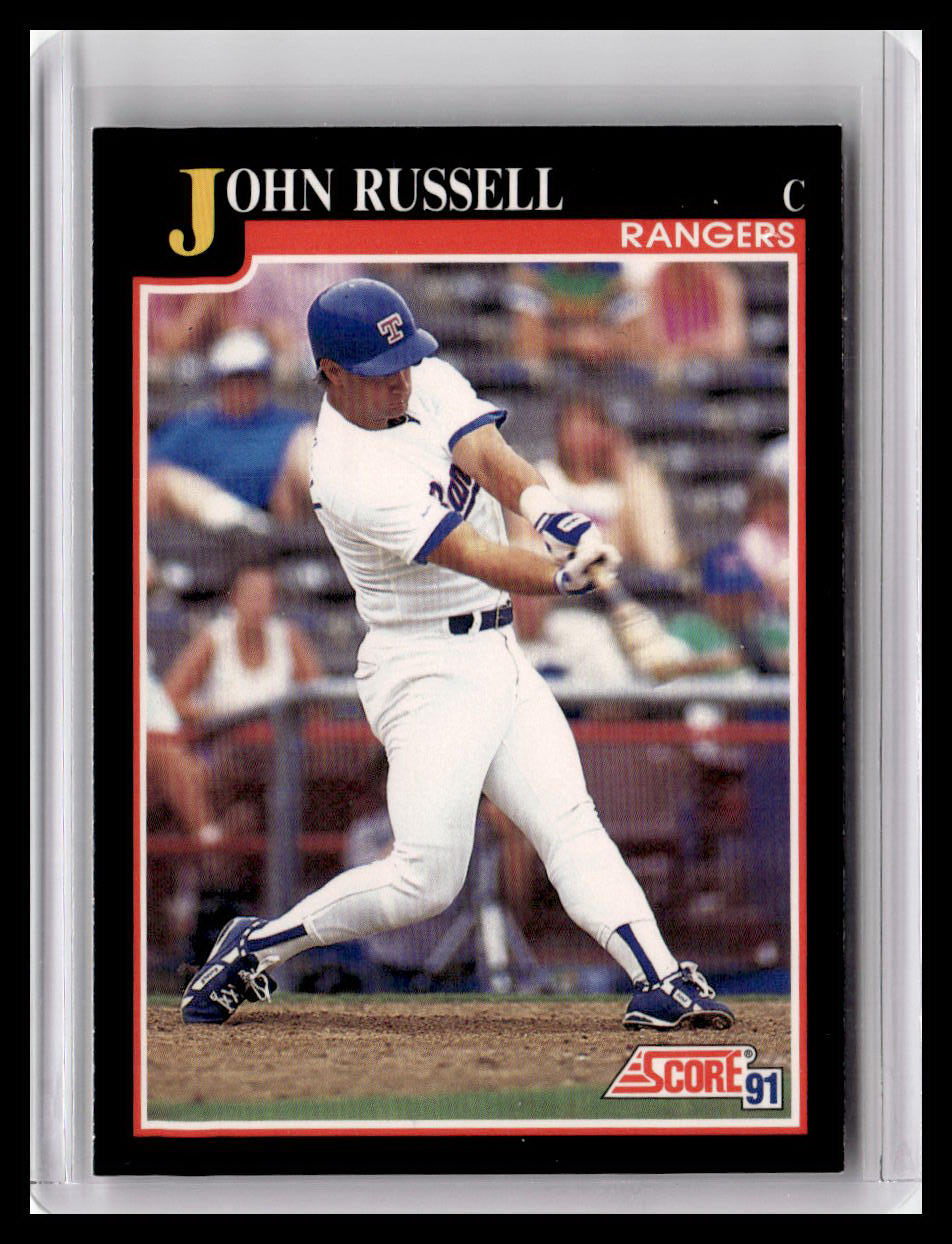1991 Score #802 John Russell