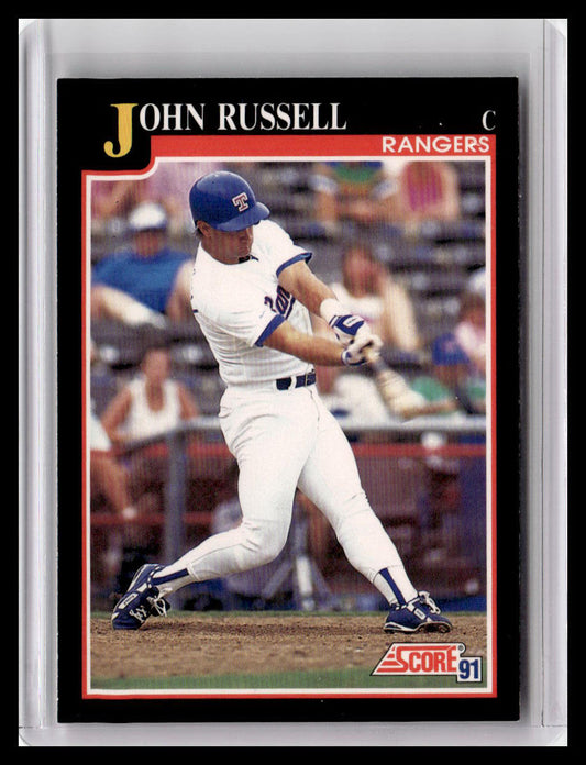 1991 Score #802 John Russell