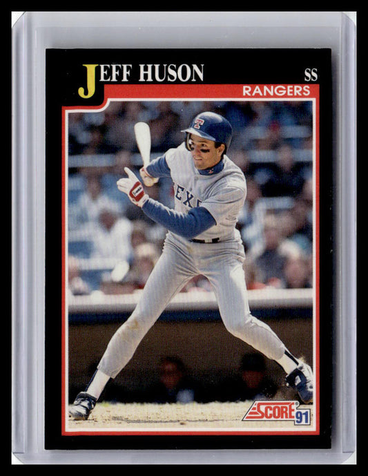 1991 Score #263 Jeff Huson