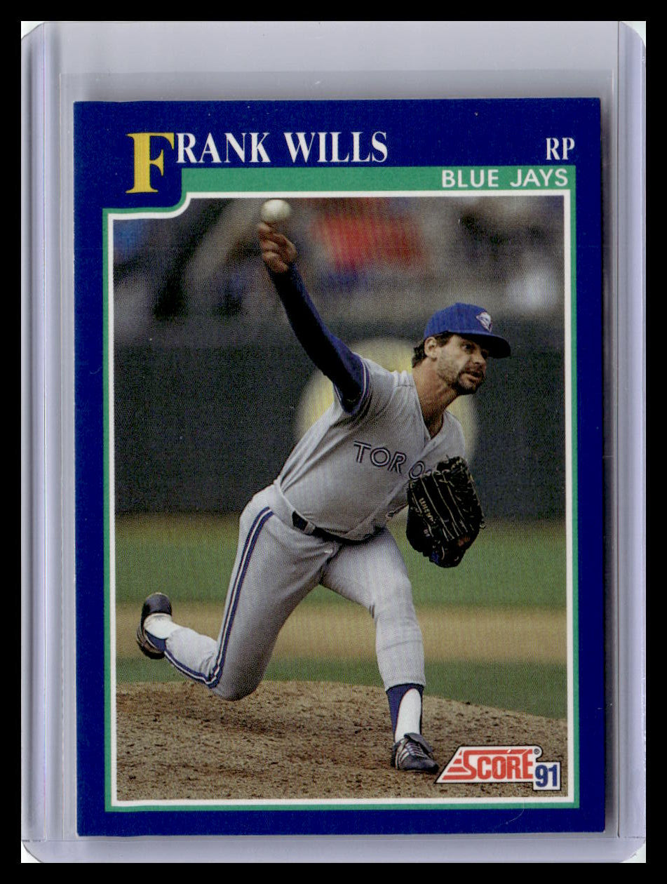 1991 Score #521 Frank Wills
