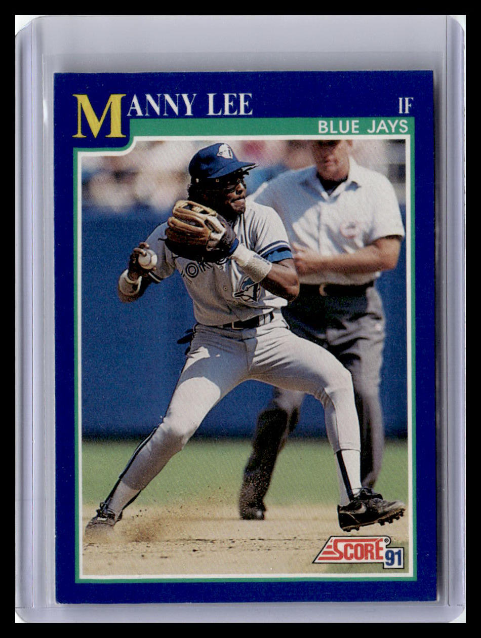 1991 Score #534 Manny Lee