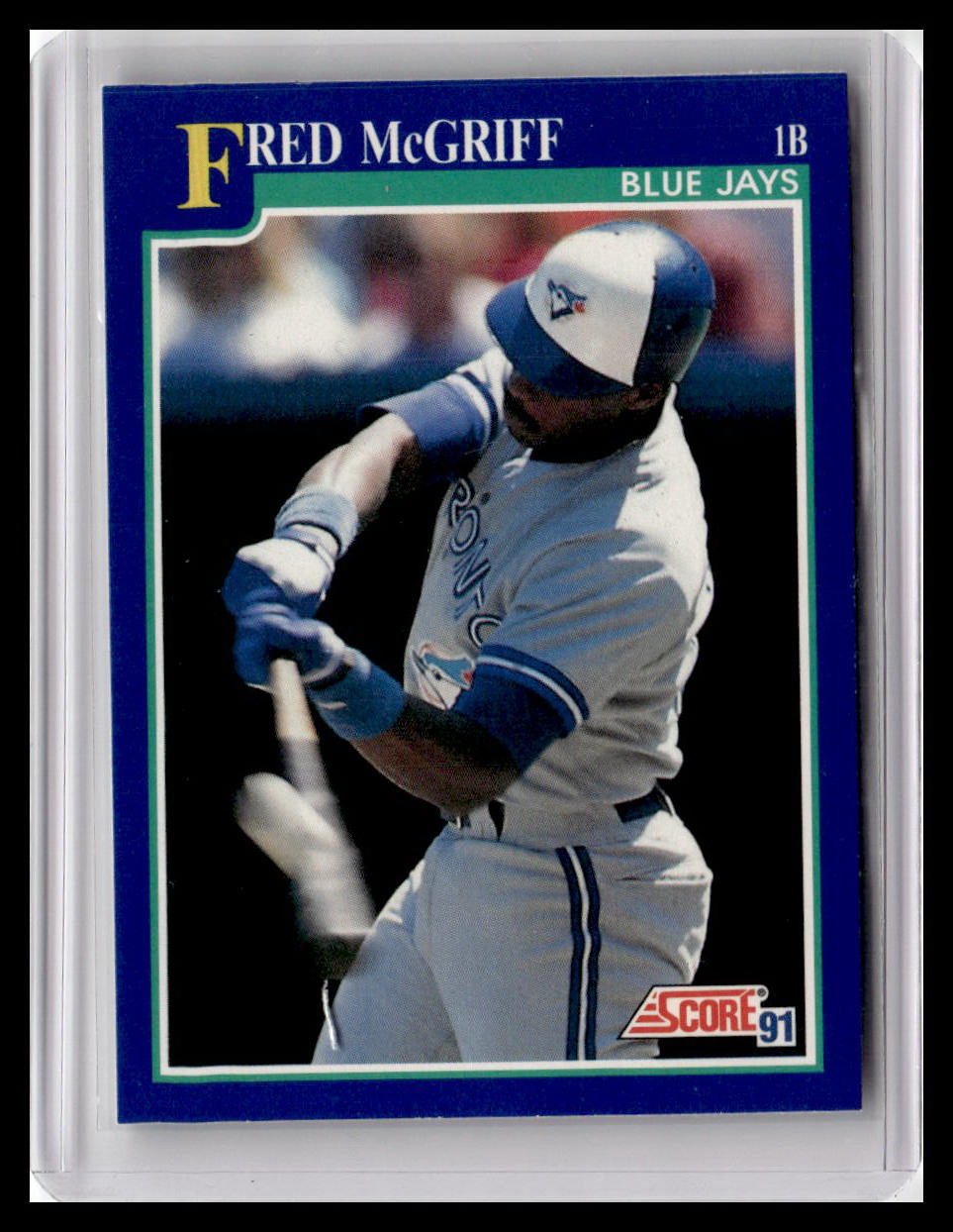 1991 Score #480 Fred McGriff