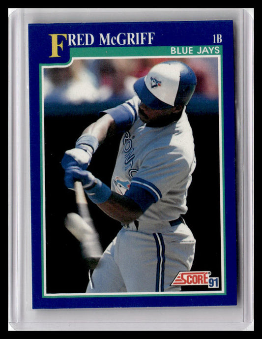 1991 Score #480 Fred McGriff