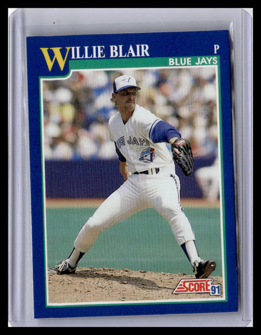 1991 Score #57 Willie Blair