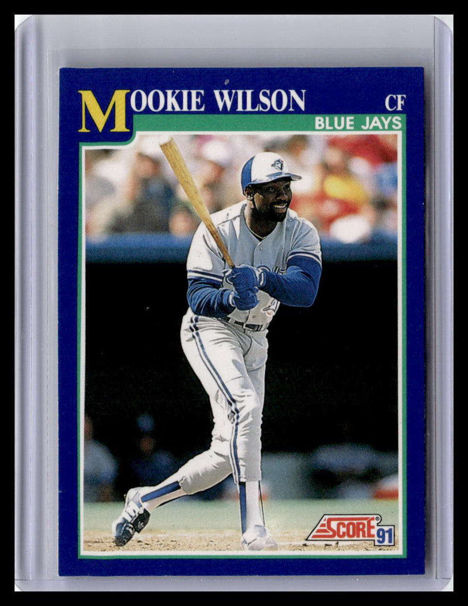 1991 Score #42 Mookie Wilson