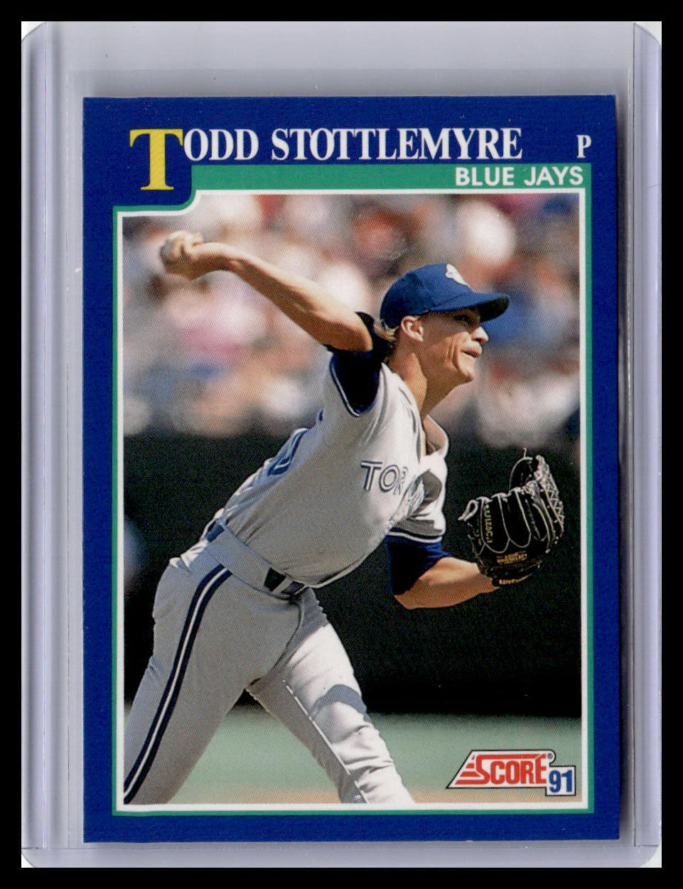 1991 Score #39 Todd Stottlemyre