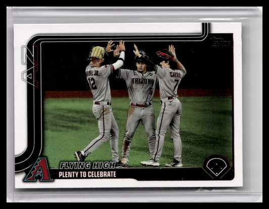 2025 Topps #297 Flying High: Plenty to Celebrate