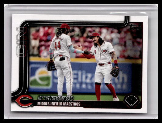 2025 Topps #295 It Takes Two: Middle-Infield Maestros