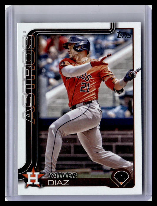 2025 Topps #299 Yainer Diaz