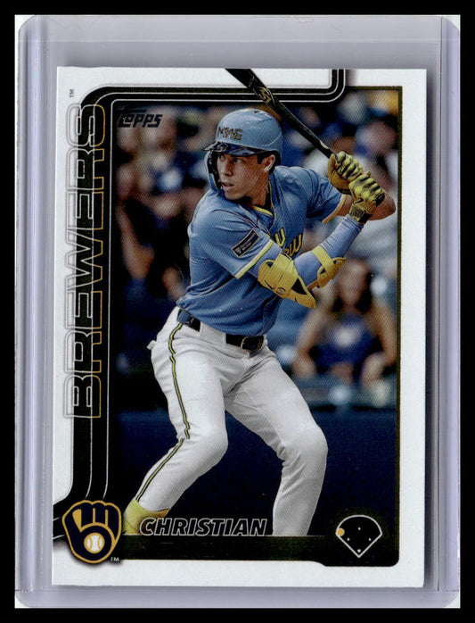2025 Topps #CC-16 Christian Yelich Companion Cards (Series One)