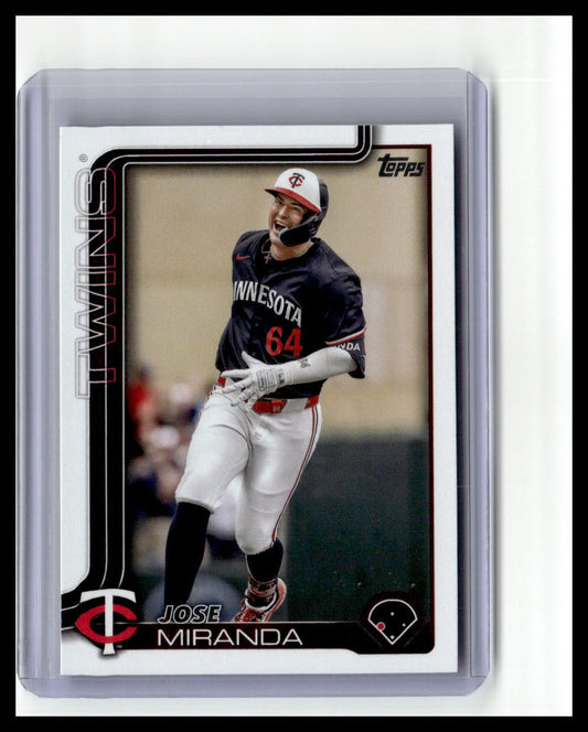 2025 Topps #310 Jose Miranda