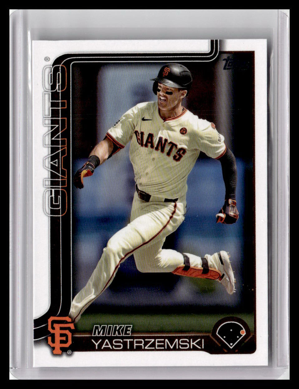 2025 Topps #186 Mike Yastrzemski