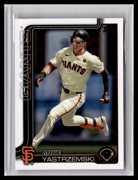 2025 Topps #186 Mike Yastrzemski
