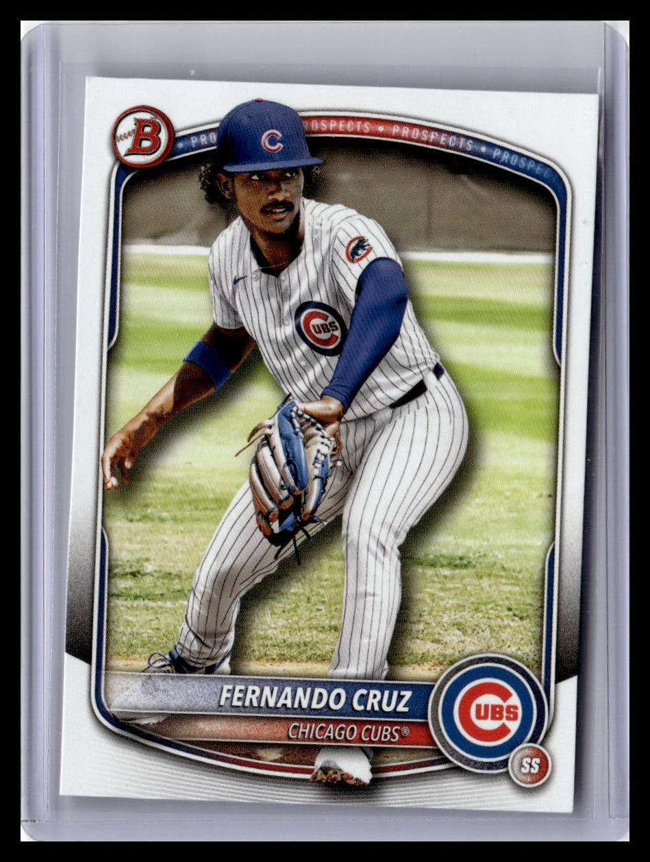 2025 Bowman #BP-110 Fernando Cruz Prospects
