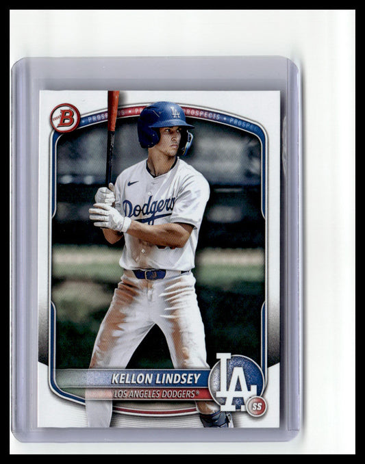 2025 Bowman #BP-137 Kellon Lindsey Prospects