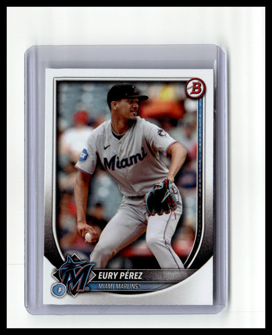 2025 Bowman #39 Eury Pérez