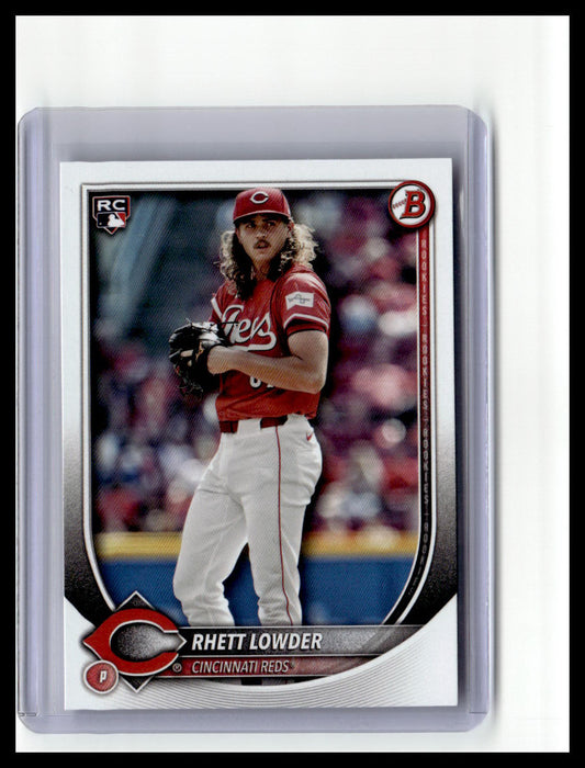 2025 Bowman #6 Rhett Lowder