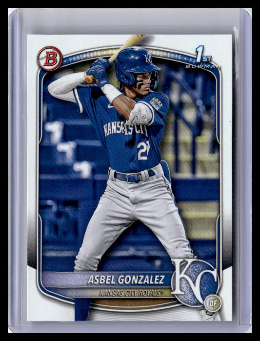 2025 Bowman #BP-4 Asbel Gonzalez Prospects
