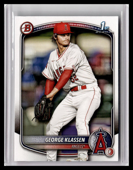 2025 Bowman #BP-63 George Klassen Prospects