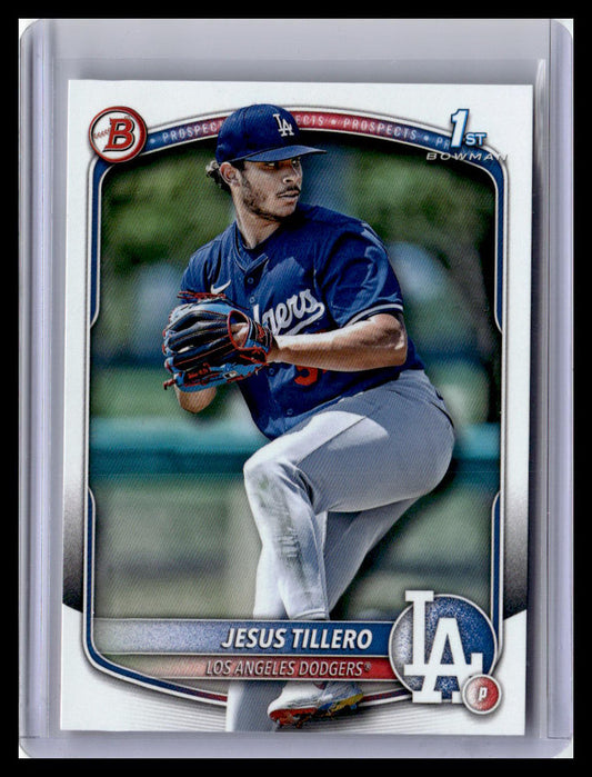 2025 Bowman #BP-117 Jesus Tillero Prospects