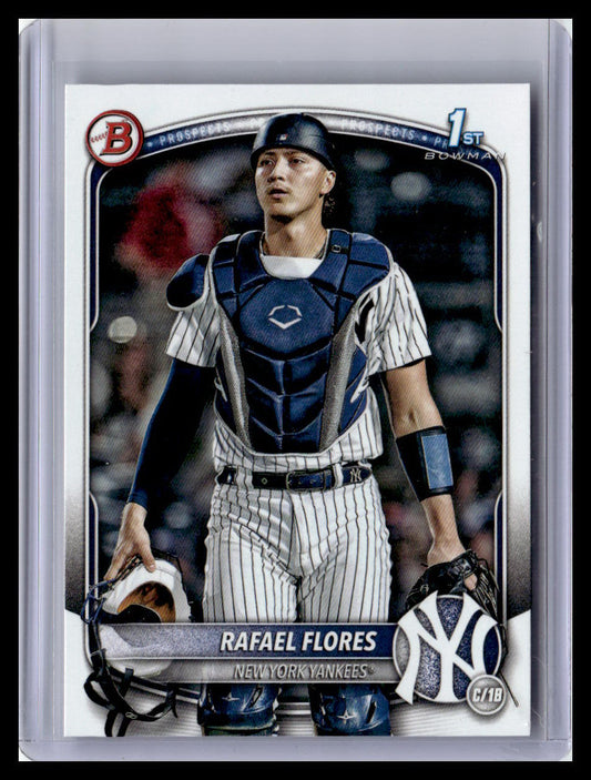 2025 Bowman #BP-34 Rafael Flores Prospects Neon Green #/399