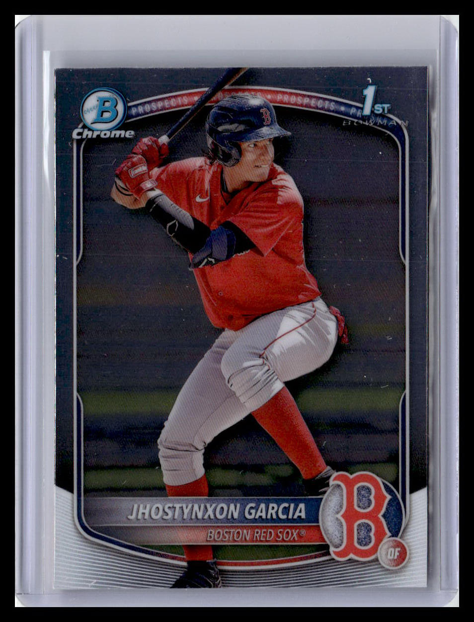 2025 Bowman #BCP-43 Jhostynxon Garcia Chrome Prospects