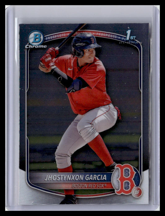 2025 Bowman #BCP-43 Jhostynxon Garcia Chrome Prospects