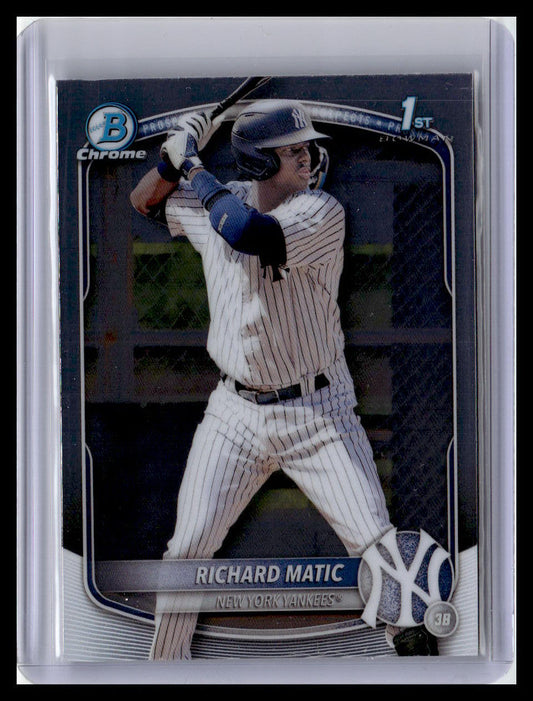 2025 Bowman #BCP-71 Richard Matic Chrome Prospects