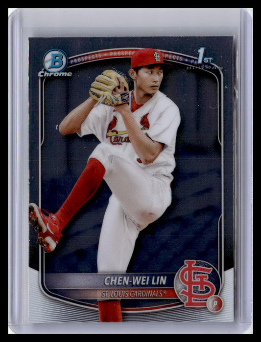 2025 Bowman #BCP-141 Chen-Wei Lin Chrome Prospects