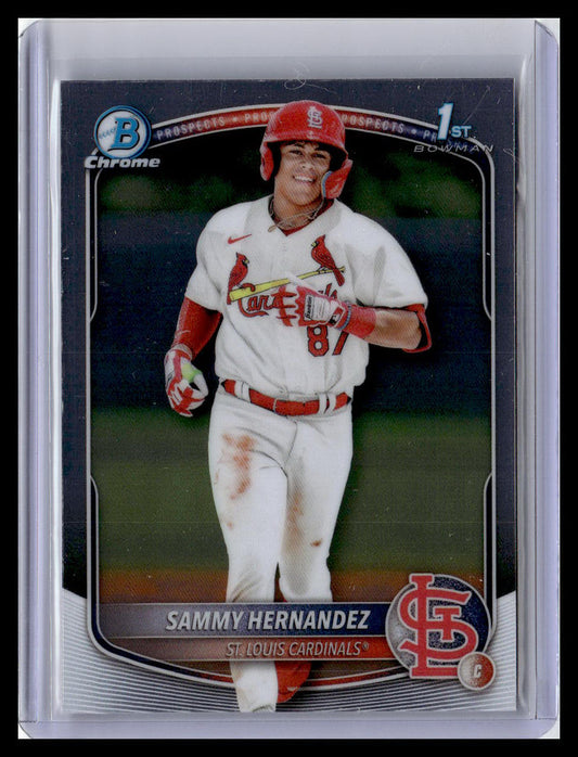 2025 Bowman #BCP-66 Sammy Hernandez Chrome Prospects