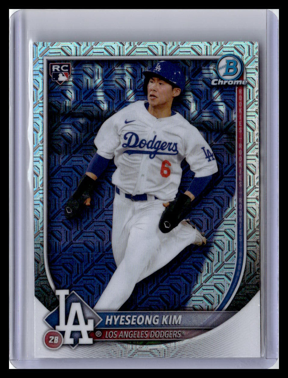 2025 Bowman #91 Hyeseong Kim Chrome Mojo Refractor