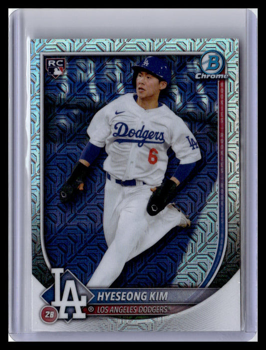 2025 Bowman #91 Hyeseong Kim Chrome Mojo Refractor