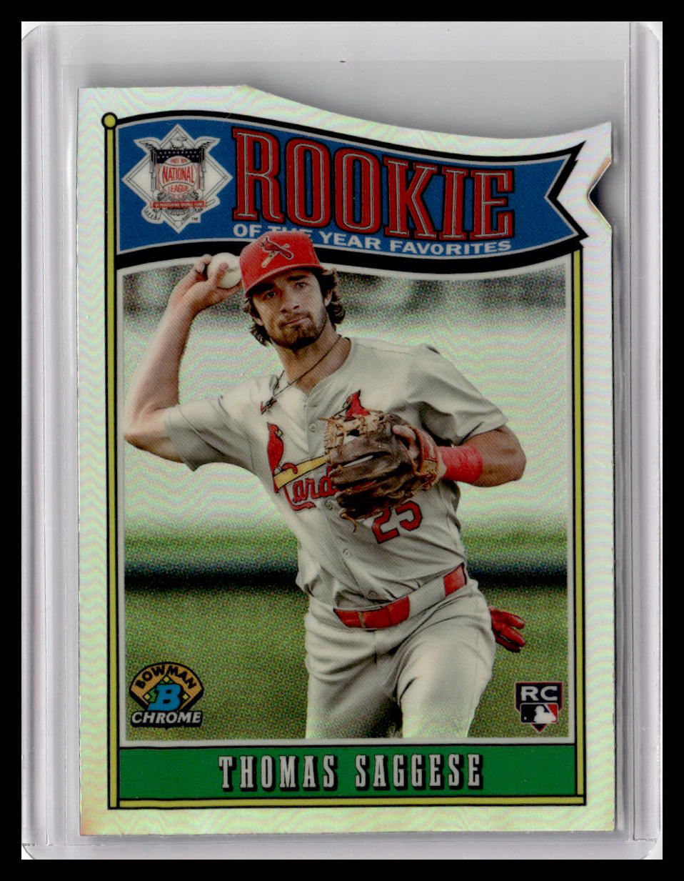 2025 Bowman #ROY-6 Thomas Saggese Rookie of the Year Favorites