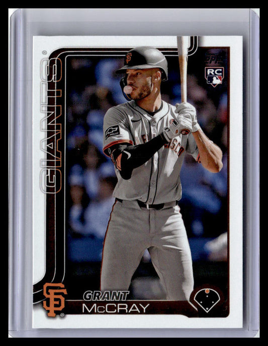 2025 Topps #213 Grant McCray